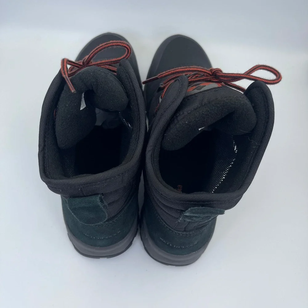 Columbia Waterproof Hiking Boots Mens 15 Black Mid Trail Shoes BM2806-010 NWT